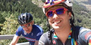 Dr Davis at the Tour de Mont Blanc